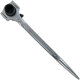 Gerüstbauratsche 19/22 mm Gerüstknarre mit Doppelhammer