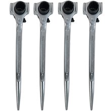 4 x Ger�stbauratsche 19/22 mm mit Doppelhammer