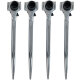 4 x Gerüstbauratsche 19/22 mm mit Doppelhammer