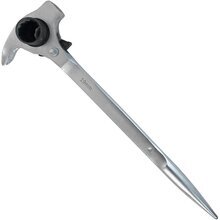 4 x Gerstbauratsche 19/22 mm mit Hammer und Nageleisen