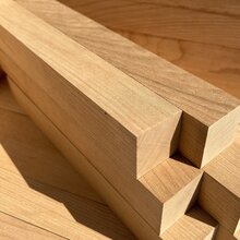 Amerikanische Kirschbaum Kantel 40 x 40 L�nge 300mm