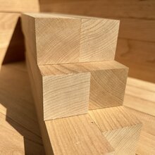 Amerikanische Kirschbaum Kantel 40 x 40 L�nge 500mm