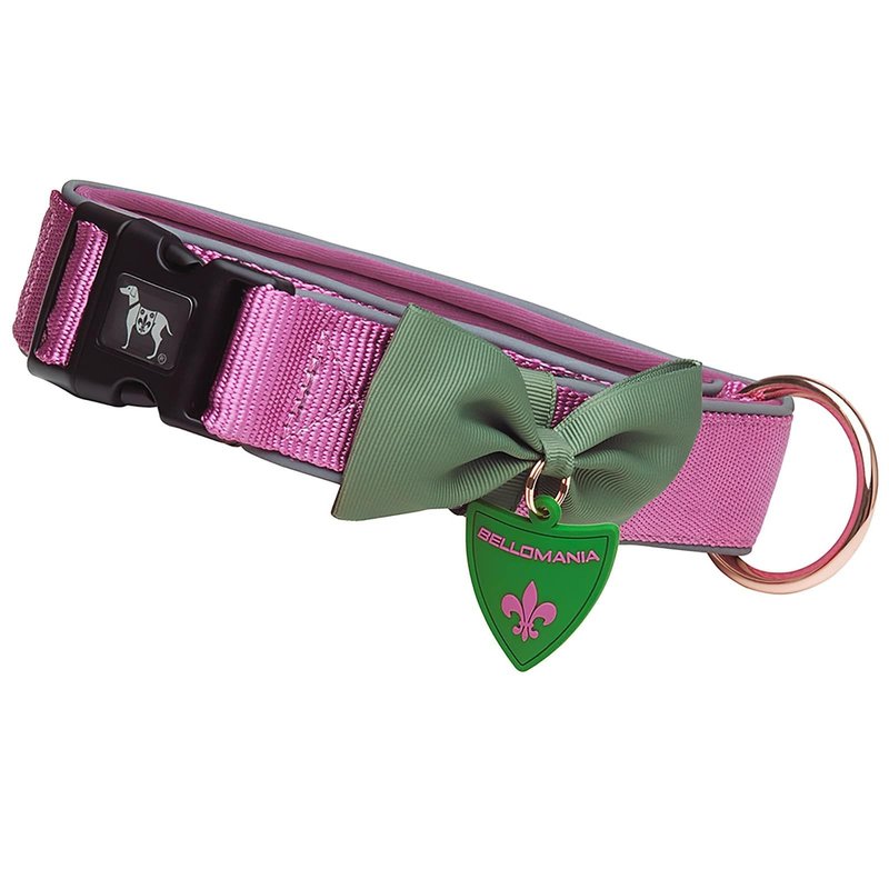 BELLOMANIA Hundehalsband Neyla Neopren Pink Gr. M/L Typ BH-YC-M/L