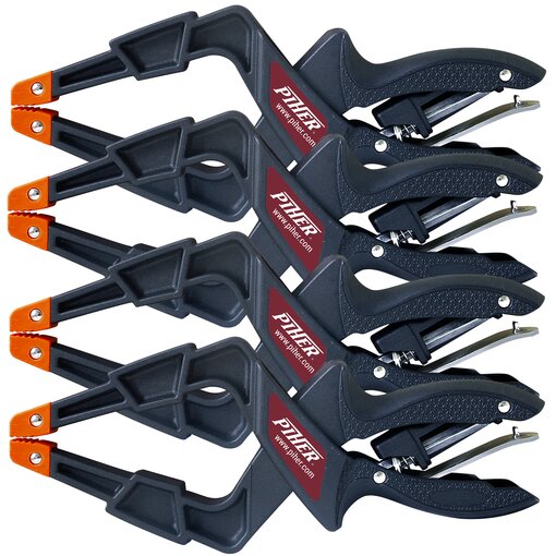 2 Paar Progressiv Spannzange spitz 8,5 x 8,5 cm 52203-4