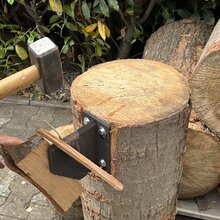HackMonster  2.0 Holz-Spalter Wand