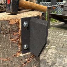 HackMonster  2.0 Holz-Spalter Wand
