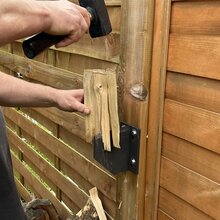 HackMonster  2.0 Holz-Spalter Wand