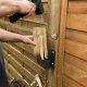 HackMonster©  2.0 Holz-Spalter Wand