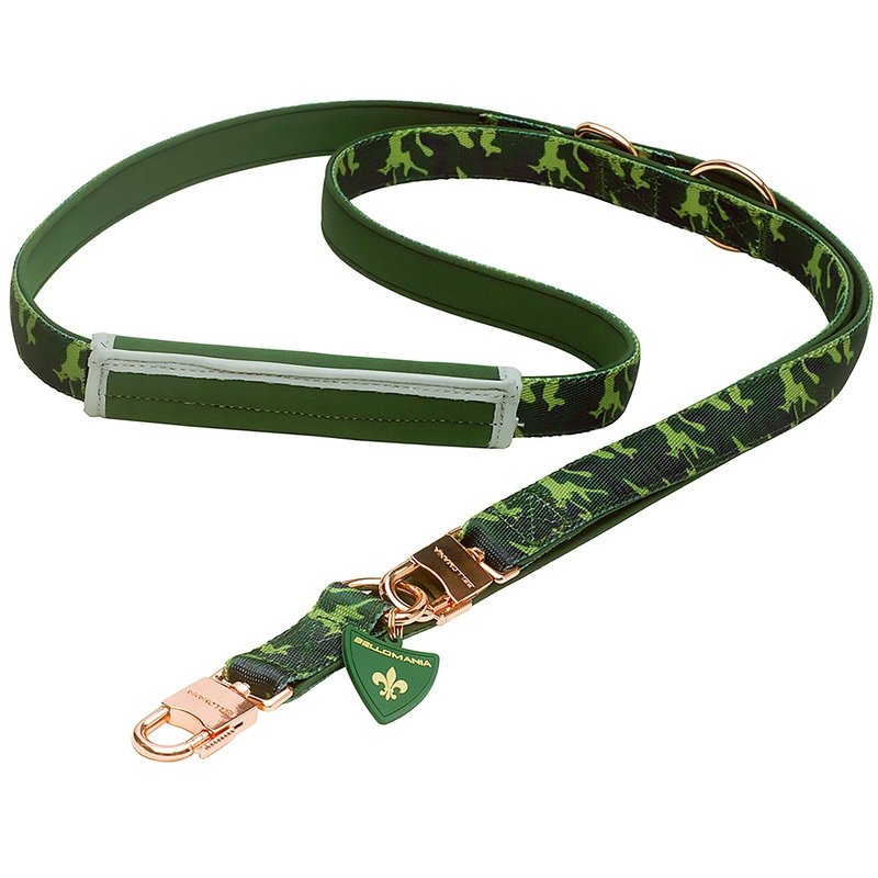BELLOMANIA Hundeleine Lono Neopren Camouflage Gr. L Typ BH-OL-L