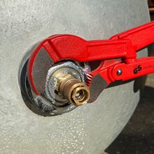 Rohrzangenset, S-Maul, 3-tlg, 1 1,5 2 Zoll