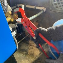 Rohrzangenset, S-Maul, 3-tlg, 1 1,5 2 Zoll
