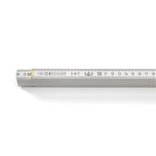 10 x Hultafors Zollstock Gliedermastab 2 Meter  Wei