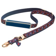 BELLOMANIA Hundeleine Lani Neopren Blau / Pink Gr. L Typ BH-LL-L