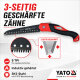 Yato Asts&auml;ge Klapps&auml;ge 250 mm YT-87732 Hands&auml;ge Baums&auml;ge Gartens&auml;ge