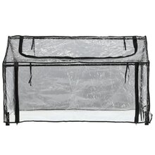 2 St�ck PVC Gew�chshaus 120x80x60 cm Paletten Foliengew�chshaus Fr�hbeet