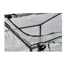 2 St�ck PVC Gew�chshaus 120x80x60 cm Paletten Foliengew�chshaus Fr�hbeet