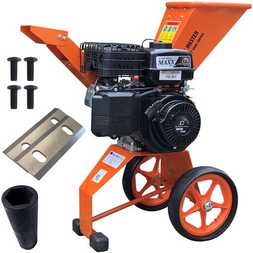 Forest Master Benzin Hcksler 6 PS 208ccm 4-Takt inkl....