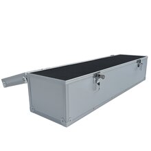 ECI Aluminium Koffer Silber Deckel abnehmbar (BxHxL) 20x20x115 cm