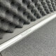 ECI Aluminium Koffer Silber Deckel abnehmbar (BxHxL) 20x20x115 cm