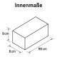 ECI Aluminium Koffer Silber (LxBxH) 100 x 10 x 10 cm