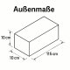 ECI Aluminium Koffer Silber (LxBxH) 115 x 10 x 10 cm