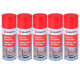 5 x Würth Edelstahl-Pflegespray 0893121