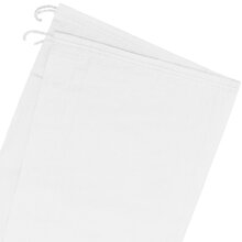 500 x Hochwasserschutz PP-Sack 30x60cm wei + Bindeband | Sandscke | Flutscke