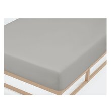 Biberna Jersey Spannbettlaken 135g/m� 90 - 100 x 200 cm Sturmgrau