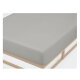 Biberna Jersey Spannbettlaken 135g/m² 90 - 100 x 200 cm Sturmgrau