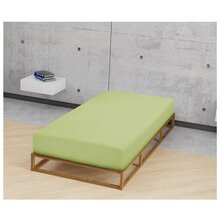 Biberna Jersey Spannbettlaken 135g/m 90 - 100 x 200 cm Pistaziengrn