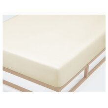 Biberna Jersey Spannbettlaken 135g/m� 90 - 100 x 200 cm Natur