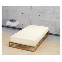 Biberna Jersey Spannbettlaken 135g/m� 90 - 100 x 200 cm Natur