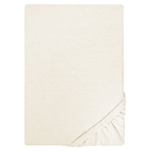 Biberna Jersey Spannbettlaken 135g/m² 140 - 160 x 200 cm Natur