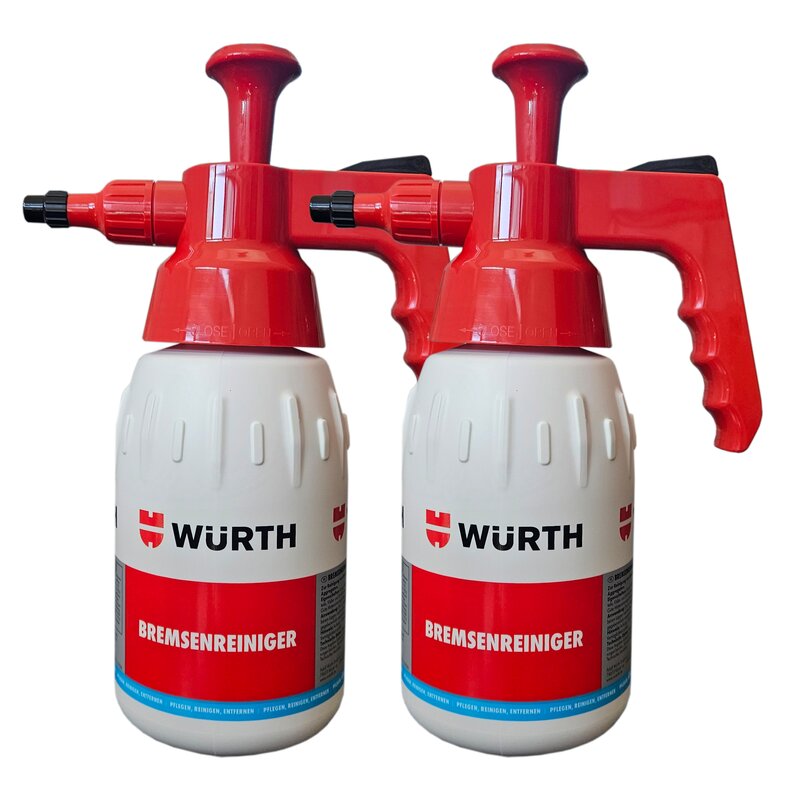 2 x Wrth Pumpsprhflasche 1 Liter  fr Bremsenreiniger 0891503002