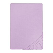 Biberna Jersey Spannbettlaken 135g/m� 140 - 160 x 200 cm Viola