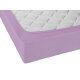 Biberna Jersey Spannbettlaken 135g/m² 140 - 160 x 200 cm Viola