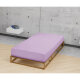 Biberna Jersey Spannbettlaken 135g/m² 140 - 160 x 200 cm Viola