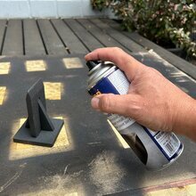 2x Belton Metallschutzlack 3in1 400 ml incl. Handgriff 2 xReinweiss