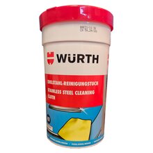 2 x Wrth Edelstahlreinigungstuch 27X32cm 30 Stck 089312130