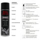 1 x Auto Lackspray Dose Spraila Schwarz Glanz 500ml
