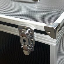 ECI Koffer (LBH) 35x31x37cm Schwarz Leer DIN A4 Ordner