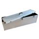 ECI Koffer (LBH) 110x25x35cm Silber Deckel abnehmbar