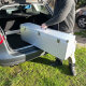 ECI Koffer (LBH) 110x25x35cm Silber Deckel abnehmbar