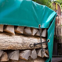 PVC Abdeckplane Gr�n 650 g|m� 2,5 x 3,5 m