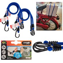 2 Paar (4 St�ck) Spanngummi  60cm 20kg 2 Haken Spannseil Expanderseil