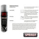 2 x Spraila Auto Lackspray Dose Felgenspray Silber 500ml