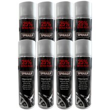 8 x Spraila Auto Lackspray Dose Felgenspray Silber 500ml
