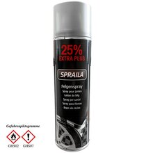 8 x Spraila Auto Lackspray Dose Felgenspray Silber 500ml