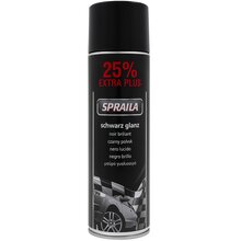 2 x Auto Lackspray Dose Spraila Schwarz Glanz 500ml