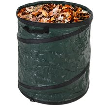 4x faltbare Garten-Abfallscke Pop-Up 100 l Typ 1128